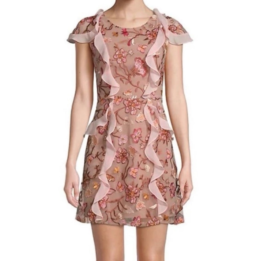 For Love And Lemons botanic Floral Mini Dress